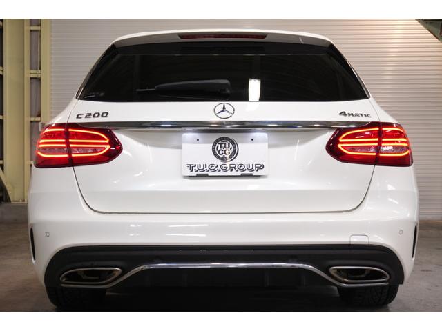 Ｃクラスステーションワゴン Ｃ２００　４マチックワゴンアバンギャルドＡＭＧライン　レザーエクスクルーシブＰＫＧ　後期モデル　ＢＳＧ搭載　黒革　シートヒーター　パノラマＳＲ　純正ナビ　フルセグＴＶ　ＣａｒＰｌａｙ　ＨＵＤ　Ｂｕｒｍｅｓｔｅｒ　Ｂカメラ　ＡＭＧエアロ＆１８ＡＷ　２年保証（54枚目）