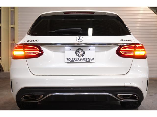 Ｃクラスステーションワゴン Ｃ２００　４マチックワゴンアバンギャルドＡＭＧライン　レザーエクスクルーシブＰＫＧ　後期モデル　ＢＳＧ搭載　黒革　シートヒーター　パノラマＳＲ　純正ナビ　フルセグＴＶ　ＣａｒＰｌａｙ　ＨＵＤ　Ｂｕｒｍｅｓｔｅｒ　Ｂカメラ　ＡＭＧエアロ＆１８ＡＷ　２年保証（55枚目）