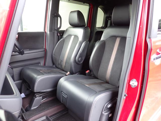 N-BOXカスタム G・EXターボホンダセンシング 24ヵ月保証 SDナビ バックカメラ レーダークルーズ ETC コーナーセンサー 車線逸脱防止 オートライト スマートキー LEDライト 両側電動スライドドア 純正15インチAW(22枚目)