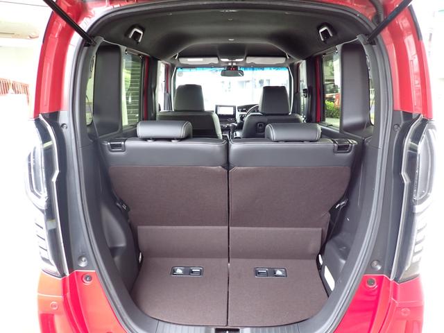 N-BOXカスタム G・EXターボホンダセンシング 24ヵ月保証 SDナビ バックカメラ レーダークルーズ ETC コーナーセンサー 車線逸脱防止 オートライト スマートキー LEDライト 両側電動スライドドア 純正15インチAW(27枚目)