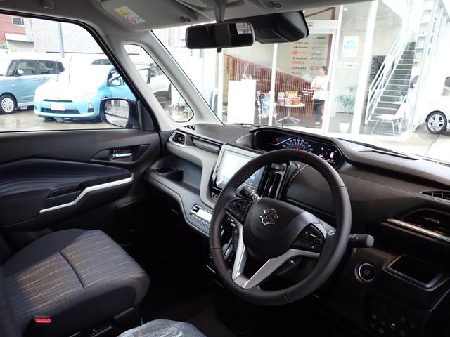 ソリオ ハイブリッドMZ メーカー保証付き 9インチ全方位モニター付きメモリーナビ スズキコネクト対応通信機 レーダークルーズ HUD 電動パーキング BSM コーナーセンサー 両側電動スライドドア オートホールド(25枚目)