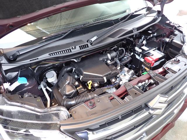 ソリオ ハイブリッドMZ メーカー保証付き 9インチ全方位モニター付きメモリーナビ スズキコネクト対応通信機 レーダークルーズ HUD 電動パーキング BSM コーナーセンサー 両側電動スライドドア オートホールド(56枚目)