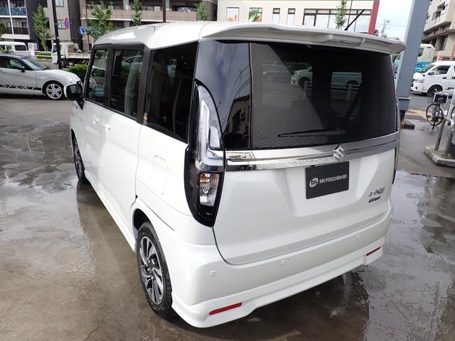 ソリオバンディット ハイブリッドMV メーカー保証 登録済み未使用車 SDナビ 全方位カメラ AppleCarPlay コーナーセンサー HUD 電子パーキング ACC シートヒーター USBポート 両側Pスライドドア LEDヘッドライト(16枚目)