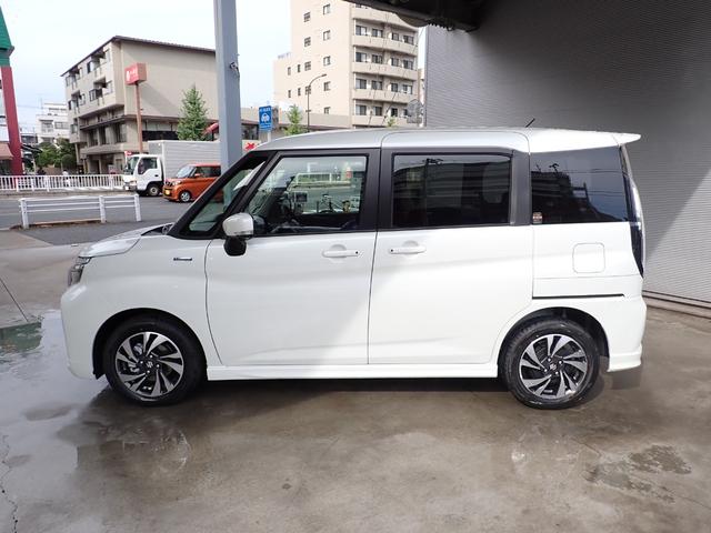 ソリオバンディット ハイブリッドMV メーカー保証 登録済み未使用車 SDナビ 全方位カメラ AppleCarPlay コーナーセンサー HUD 電子パーキング ACC シートヒーター USBポート 両側Pスライドドア LEDヘッドライト(20枚目)