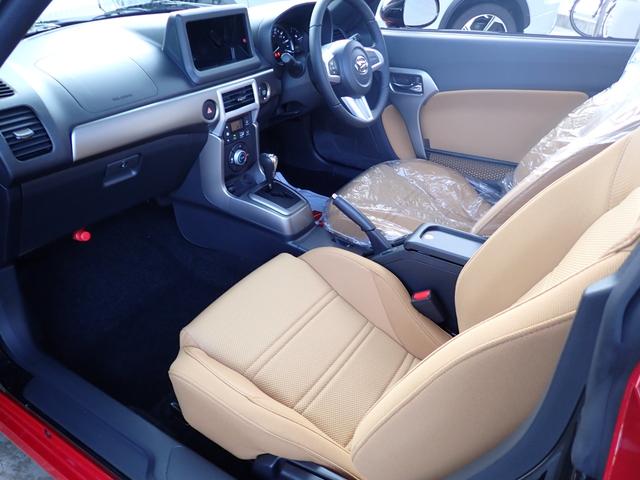 コペン セロ　メーカー保証継承　届出済み未使用車　ベージュインテリア　切削デザイン１６インチＡＷ　電動開閉式ルーフ　オートライト　バックセンサー　シートヒーター　ＬＥＤヘッドライト（22枚目）