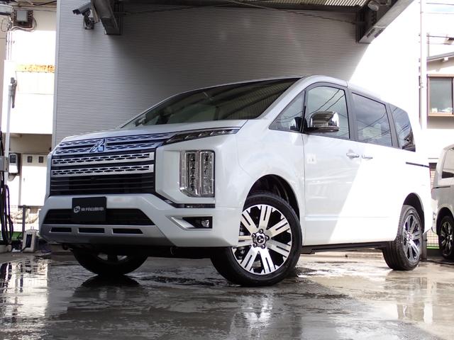 デリカＤ：５ Ｐ　メーカー保証　１０インチディスプレイオーディオ　サイドステップ付　ナビ取付ＰＫＧ　全方位カメラ　ＢＳＭ　電動パーキング　レーダークルーズ　電動リアゲート　ステアリングヒーター　両側電動スライドドア（43枚目）