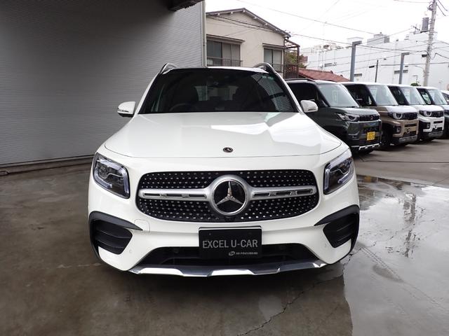 GLB GLB200d 4マチック AMGライン 保証12カ月 サンルーフ 純正ナビ 全方位カメラ レーダークルーズ BSM 電動リアゲート ETC2.0 ドラレコ コーナーセンサー シートヒーター LEDヘッドライト 純正19インチAW(17枚目)