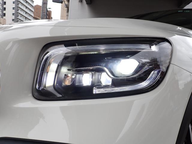 GLB GLB200d 4マチック AMGライン 保証12カ月 サンルーフ 純正ナビ 全方位カメラ レーダークルーズ BSM 電動リアゲート ETC2.0 ドラレコ コーナーセンサー シートヒーター LEDヘッドライト 純正19インチAW(21枚目)