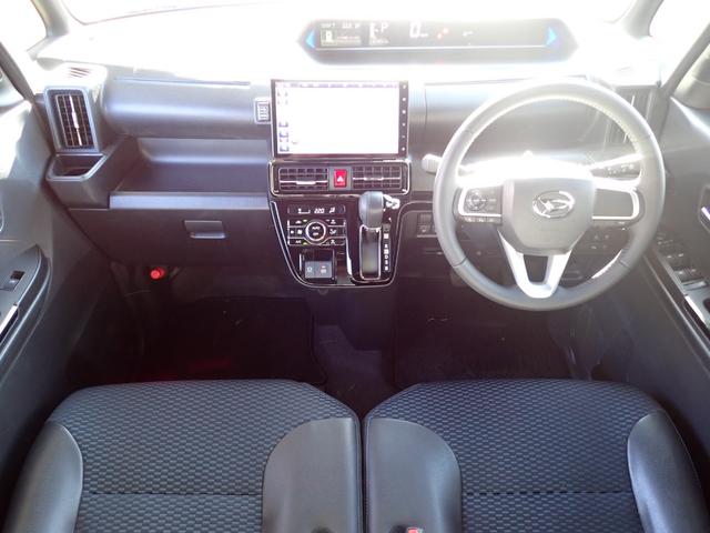 タント カスタムRS メーカー保証 9インチスマホ連携オーディオ 全方位カメラ 3カメドラレコ 両側電動スライドドア 電子パーキング コーナーセンサー LEDヘッドライト スマートキー HDMIポート フルセグTV(7枚目)