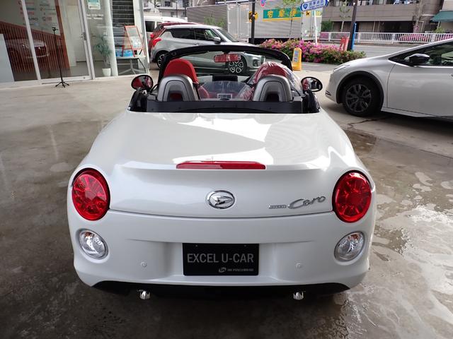 コペン セロ　メーカー保証　レッドインテリア　切削デザイン１６インチＡＷ　電動開閉式ルーフ　オートライト　バックセンサー　シートヒーター（17枚目）