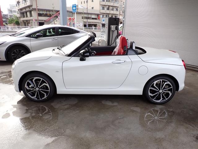 コペン セロ　メーカー保証　レッドインテリア　切削デザイン１６インチＡＷ　電動開閉式ルーフ　オートライト　バックセンサー　シートヒーター（19枚目）