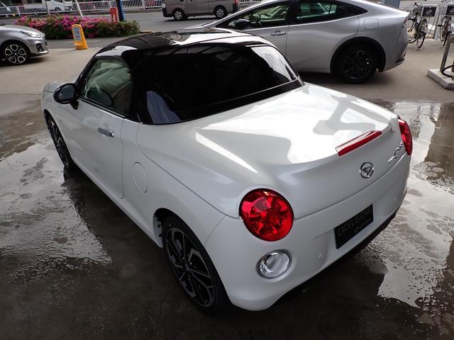 コペン セロ　メーカー保証　レッドインテリア　切削デザイン１６インチＡＷ　電動開閉式ルーフ　オートライト　バックセンサー　シートヒーター（35枚目）