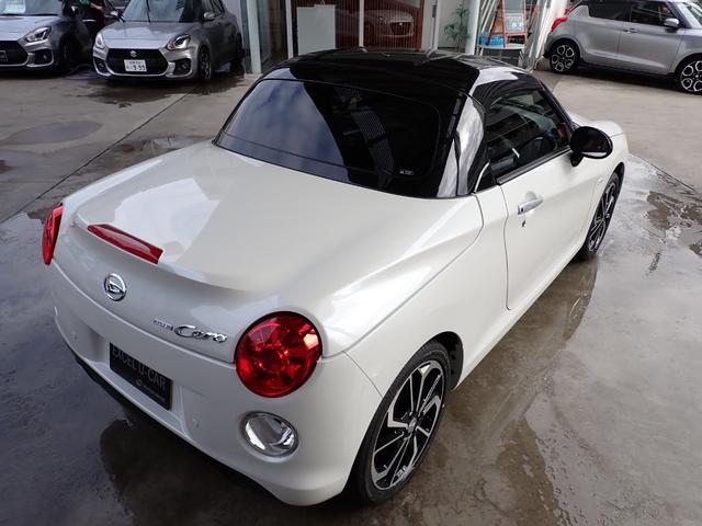 コペン セロ　メーカー保証　レッドインテリア　切削デザイン１６インチＡＷ　電動開閉式ルーフ　オートライト　バックセンサー　シートヒーター（37枚目）