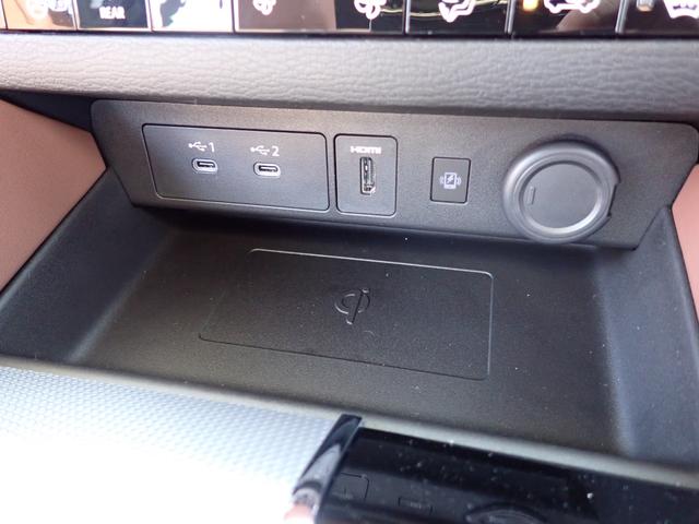 アウトランダーPHEV Pエグゼクティブパッケージ メーカー保証 CEV補助 セミアニリンレザー サンルーフ マイパイロット デジタルインナーミラー YAMAHAスピーカー 12.3インチディスプレイナビ HUD 全方位カメラ ミツビシコネクト(34枚目)