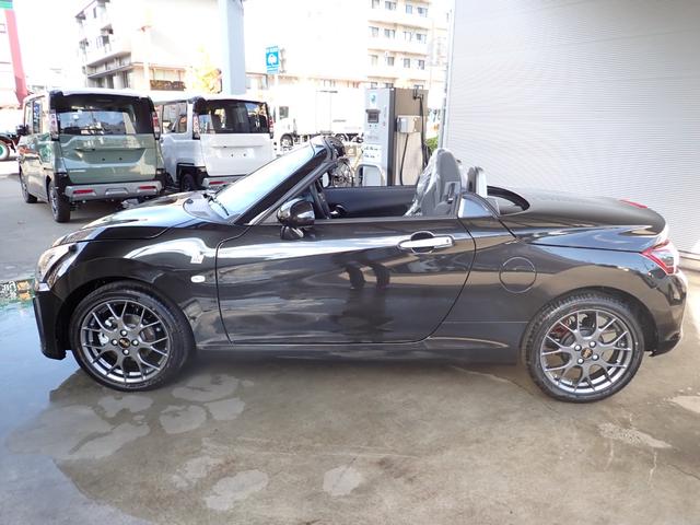 コペン GR スポーツ メーカー保証 届出済み未使用車 LEDヘッドライト シートヒーター バックソナー RECAROシート BBS製16インチAW 電動開閉ルーフ GR専用ショックアブソーバー オートライト スマートキー(19枚目)