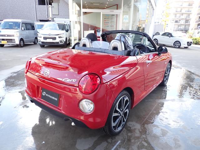 コペン メーカー保証 ブラックインテリア 切削デザイン16インチAW 電動開閉式ルーフ オートライト バックセンサー シートヒーター(13枚目)