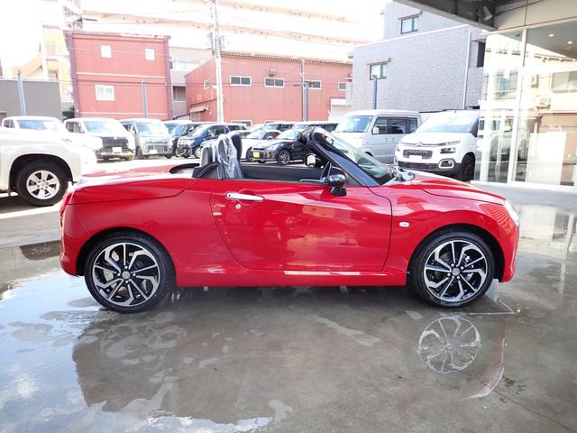 コペン メーカー保証 ブラックインテリア 切削デザイン16インチAW 電動開閉式ルーフ オートライト バックセンサー シートヒーター(18枚目)