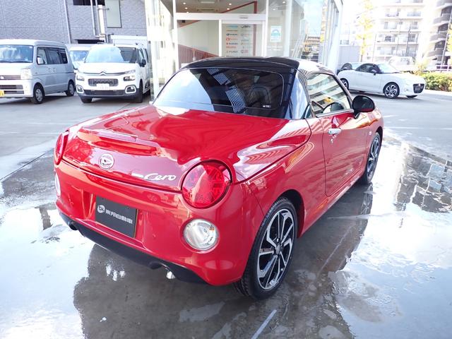 コペン メーカー保証 ブラックインテリア 切削デザイン16インチAW 電動開閉式ルーフ オートライト バックセンサー シートヒーター(45枚目)