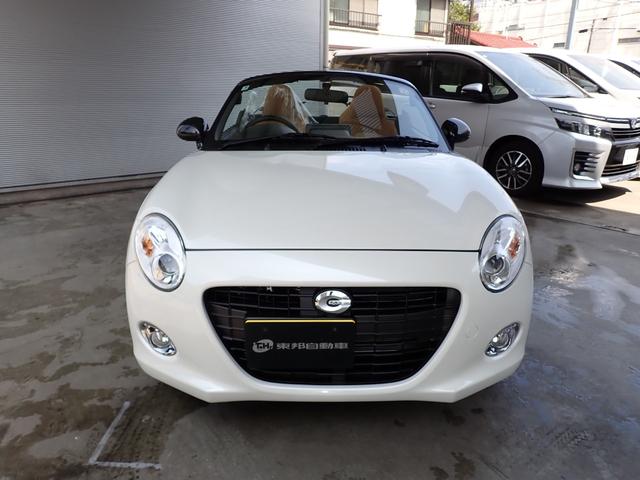 コペン セロ　メーカー保証継承　ベージュインテリア　切削デザイン１６インチＡＷ　電動開閉式ルーフ　オートライト　バックセンサー　シートヒーター　ＬＥＤヘッドライト（16枚目）