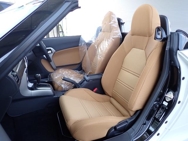 コペン セロ　メーカー保証継承　ベージュインテリア　切削デザイン１６インチＡＷ　電動開閉式ルーフ　オートライト　バックセンサー　シートヒーター　ＬＥＤヘッドライト（20枚目）