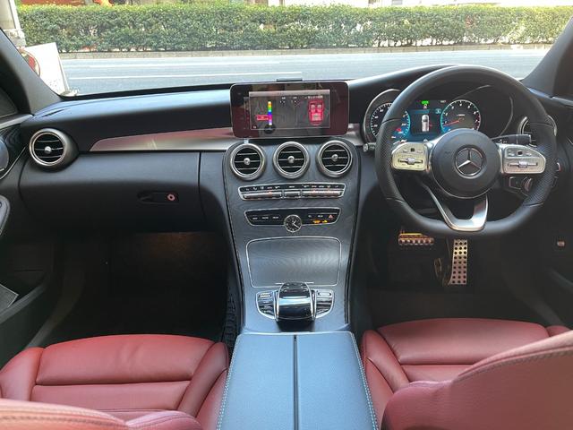Ｃクラスステーションワゴン Ｃ２００ステーションワゴンアバンギャルドＡＭＧライン　レザーＥＸ＆エアバラＰＫＧ　スカーレット本革シート　パヒュームアトマイザー　空気清浄機能　フットトランクオープナー　ブルメスターサウンド　ワンオーナー　禁煙車　スペアキー　ナビＴＶバックカメラ　ＥＴＣ（17枚目）