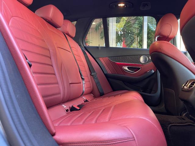 Ｃクラスステーションワゴン Ｃ２００ステーションワゴンアバンギャルドＡＭＧライン　レザーＥＸ＆エアバラＰＫＧ　スカーレット本革シート　パヒュームアトマイザー　空気清浄機能　フットトランクオープナー　ブルメスターサウンド　ワンオーナー　禁煙車　スペアキー　ナビＴＶバックカメラ　ＥＴＣ（28枚目）