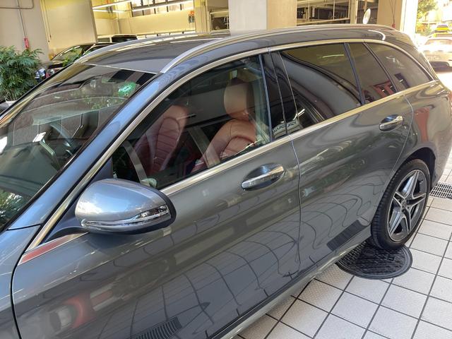 Ｃクラスステーションワゴン Ｃ２００ステーションワゴンアバンギャルドＡＭＧライン　レザーＥＸ＆エアバラＰＫＧ　スカーレット本革シート　パヒュームアトマイザー　空気清浄機能　フットトランクオープナー　ブルメスターサウンド　ワンオーナー　禁煙車　スペアキー　ナビＴＶバックカメラ　ＥＴＣ（38枚目）