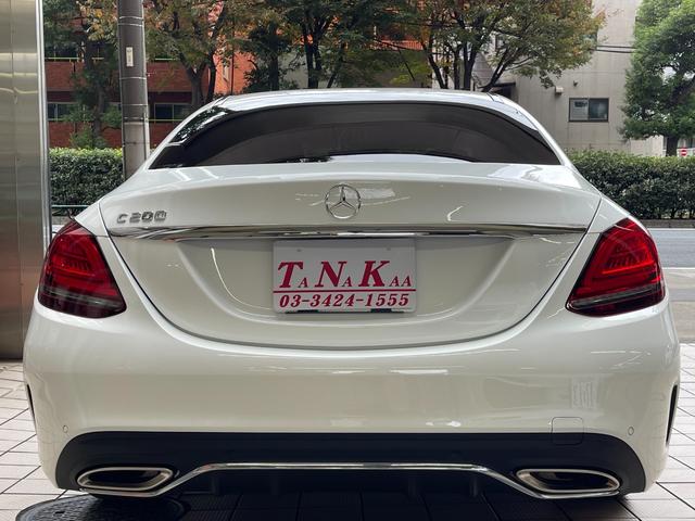 Cクラス C200 ローレウスエディション スポーツプラス ブルメスタサウンド ヘッドアップディスプレイ フットトランクオープナー パワートランク スペアキー 禁煙車 シートヒーター ナビバックカメラ ETC2.0 オートライト オートエアコン(9枚目)