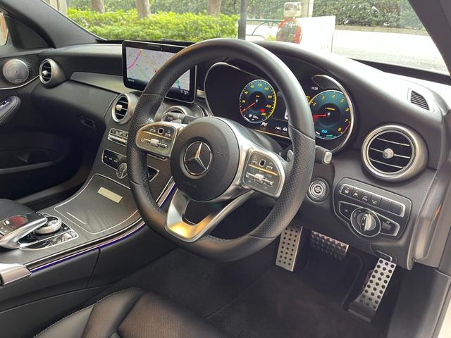 Cクラス C200 ローレウスエディション スポーツプラス ブルメスタサウンド ヘッドアップディスプレイ フットトランクオープナー パワートランク スペアキー 禁煙車 シートヒーター ナビバックカメラ ETC2.0 オートライト オートエアコン(13枚目)