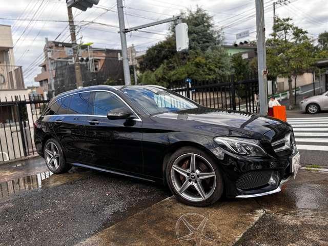 Cクラスステーションワゴン C200 ステーションワゴン スポーツ エアサス HUD 禁煙車 純正ナビ&フルセグ&ETC&バックカメラ ヘッドアップディスプレイ オートリヤハッチ シートヒーター(2枚目)