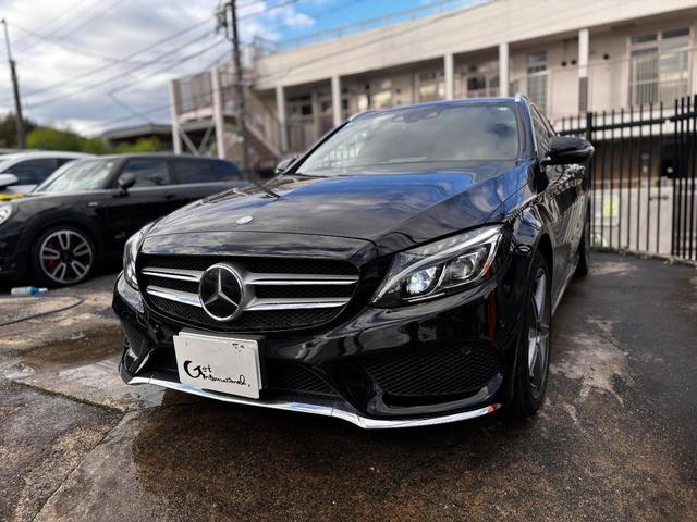 Cクラスステーションワゴン C200 ステーションワゴン スポーツ エアサス HUD 禁煙車 純正ナビ&フルセグ&ETC&バックカメラ ヘッドアップディスプレイ オートリヤハッチ シートヒーター(4枚目)