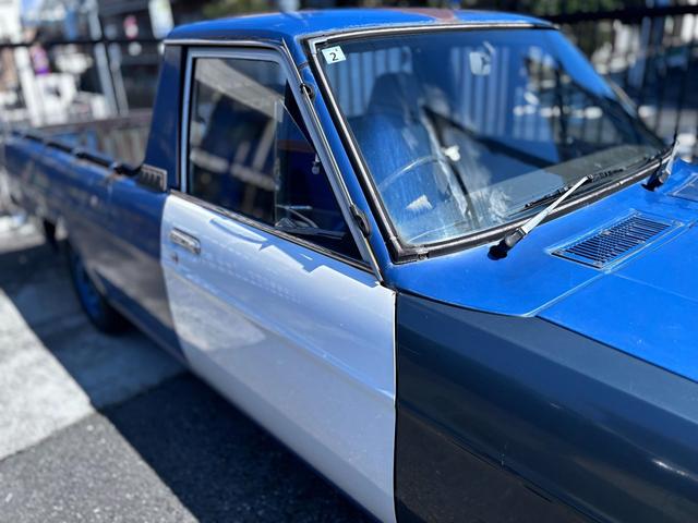 サニートラック ロングDX 1.2 ロングボデー デラックス キャブレターOH済み 丸目ヘッドライト クーラー レカロシート(4枚目)