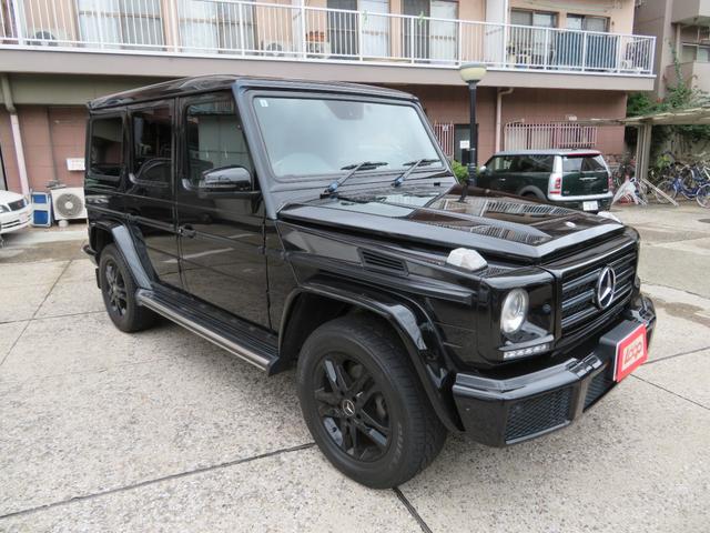 Ｇクラス Ｇ３５０ｄ　Ｇ３５０ｄラグジュアリーＰＫＧ　サンルーフ　黒革　全席シートヒーター　純正ＨＤＤナビ　地デジ　ｈａｒｍａｎ／ｋａｒｄｏｎサウンド　Ｂカメラ　サイドカメラ　純正１８ＡＷブラック塗装（6枚目）