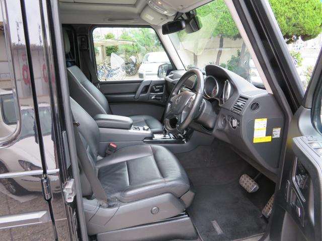 Ｇクラス Ｇ３５０ｄ　Ｇ３５０ｄラグジュアリーＰＫＧ　サンルーフ　黒革　全席シートヒーター　純正ＨＤＤナビ　地デジ　ｈａｒｍａｎ／ｋａｒｄｏｎサウンド　Ｂカメラ　サイドカメラ　純正１８ＡＷブラック塗装（13枚目）