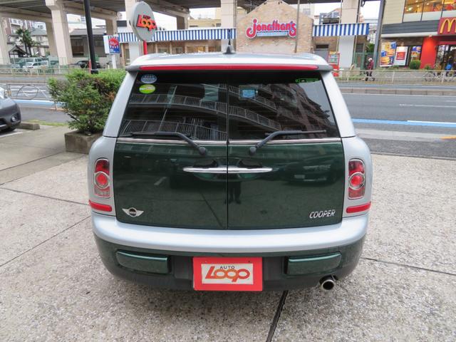 ＭＩＮＩ クーパー　クラブマン　ダブルサンルーフ　車検たっぷり　ＥＴＣ　アルミホイール　プッシュスタート　エアコン　パワステ　ポータブルナビ・ＴＶ（3枚目）