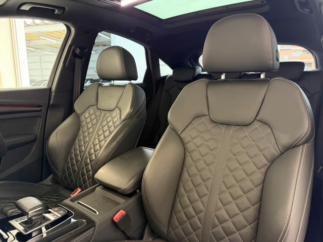 ＳＱ５スポーツバック ベースグレード　アダプティブＳスポーツエアサスペンション　ファインナッパレザー　ダイヤモンドステッチ　レザーパッケージ　プライバシーガラス　ブラックスタイリングパッケージ　認定中古車（17枚目）