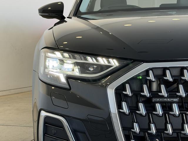 A8 55TFSIクワトロ コンフォートパッケージ アダプティブウインドウスクリーンワイパー Bang & Olufsen 3Dサウンドシステム コンフォートパッケージ デジタルマトリクスLEDヘッドライト 認定中古車(6枚目)