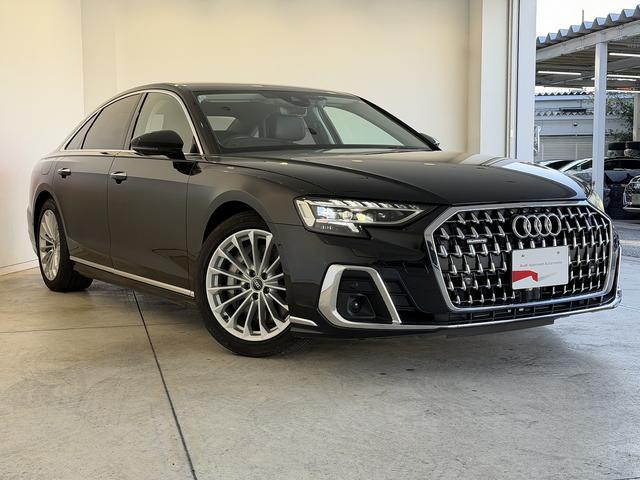 A8 55TFSIクワトロ コンフォートパッケージ アダプティブウインドウスクリーンワイパー Bang & Olufsen 3Dサウンドシステム コンフォートパッケージ デジタルマトリクスLEDヘッドライト 認定中古車(7枚目)