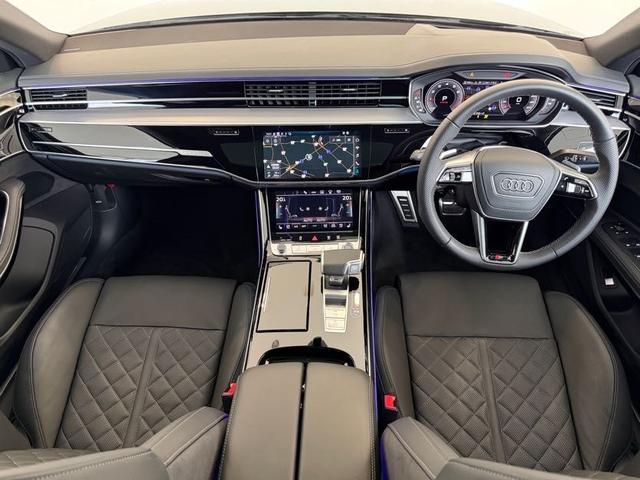 A8 55TFSIクワトロ デモアップ コンフォートパッケージ S line インテリアプラスパッケージ S line スタイリングパッケージ パノラマサンルーフ 21インチアルミ エアクオリティパケージ 認定中古車(4枚目)