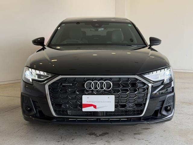 A8 55TFSIクワトロ デモアップ コンフォートパッケージ S line インテリアプラスパッケージ S line スタイリングパッケージ パノラマサンルーフ 21インチアルミ エアクオリティパケージ 認定中古車(6枚目)