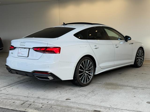 Ａ５スポーツバック ３５ＴＤＩ　Ｓライン　エクステリアミラーハウジング　グロスブラックサラウンドビューカメラ／パークアシストパノラマサンルーフブラックグロススタイリングパッケージ　認定中古車（15枚目）
