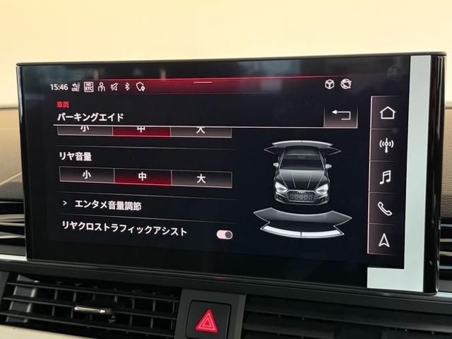 Ａ５スポーツバック ３５ＴＤＩ　Ｓライン　エクステリアミラーハウジング　グロスブラックサラウンドビューカメラ／パークアシストパノラマサンルーフブラックグロススタイリングパッケージ　認定中古車（34枚目）