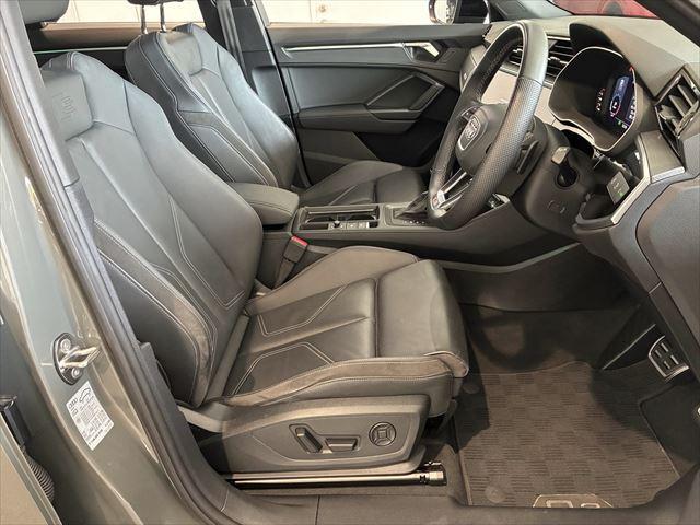 Q3 35TFSI Sライン メモリーナビ ETC 衝突被害軽減ブレーキ アダプティブクルーズコントロール レーンキープアシスト 障害物センサー バックカメラ ヒルディセントコントロール 本革シート 電動シート LEDヘッドライト(21枚目)