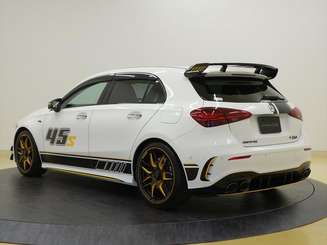 Aクラス A45 S 4マチック+ ファイナルエディション Bluetooth接続 ETC LEDヘッドライト TV アイドリングストップ クルーズコントロール コネクテッド機能 サイドカメラ サンルーフ・ガラスルーフ シートヒーター トランクスルー ナビ(4枚目)