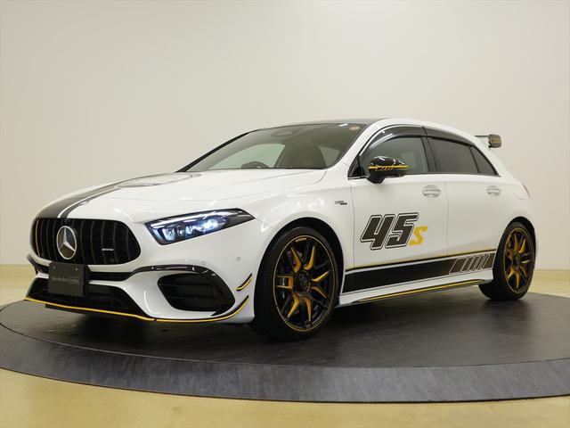 Aクラス A45 S 4マチック+ ファイナルエディション Bluetooth接続 ETC LEDヘッドライト TV アイドリングストップ クルーズコントロール コネクテッド機能 サイドカメラ サンルーフ・ガラスルーフ シートヒーター トランクスルー ナビ(32枚目)