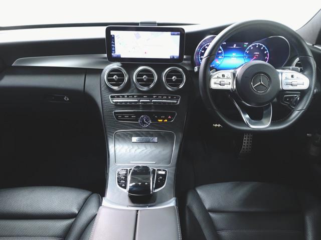 Ｃクラス Ｃ２００　ローレウスエディション　スポーツプラスパッケージ　レザーエクスクルーシブパッケージ　Ｂｌｕｅｔｏｏｔｈ接続　ＥＴＣ　ＬＥＤヘッドライト　ＴＶ　アイドリングストップ　クルーズコントロール　コネクテッド機能　サイドカメラ（12枚目）