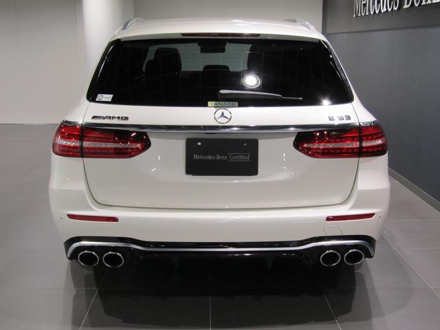 Eクラスステーションワゴン E53 4マチック+ ステーションワゴン エクスクルーシブパッケージ Bluetooth接続 ETC LEDヘッドライト TV コネクテッド機能 サイドカメラ サンルーフ・ガラスルーフ シートエアコン シートヒーター ナビ バックモニター(4枚目)