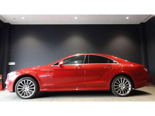 ＣＬＳクラス ＣＬＳ４００　サンルーフ　レザーシート　認定中古車　フルセグ　コーナーセンサー　サンル－フ　レーンキープ　エアサス　キーレスゴー　ＬＥＤヘッド　ナビＴＶ　ＡＣＣ　シートヒーター　ＨＤＤナビ　ＥＴＣ　タ－ボ　革シート（5枚目）