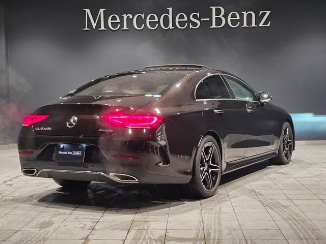 ＣＬＳクラス ＣＬＳ４５０　４マチック　スポーツ　（ＩＳＧ搭載モデル）　４ＷＤ　スライディングルーフ　ＡＭＧライン　レザーエクスクルーシブパッケージ　サンＲ　１オナ　３６０°ビューカメラ　地デジＴＶ　ＬＥＤヘッドランプ　禁煙車　ナビＴＶ　エアサス（5枚目）