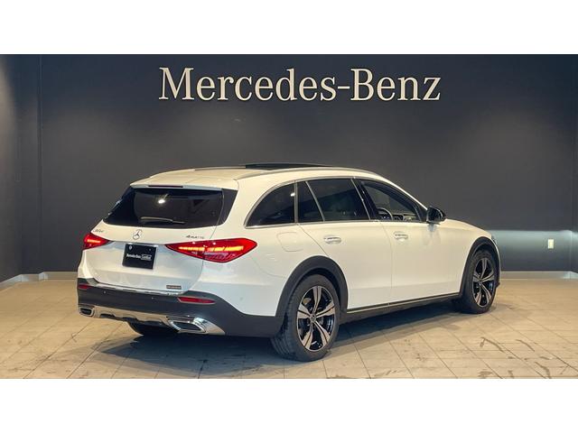 Ｃクラスオールテレイン Ｃ２２０ｄ　４マチック　オールテレイン　４ＷＤ　本革シート　パノラミックルーフ　黒革シート　ルーフレール　シートＨ　バックカメラ　フルセグテレビ　ナビＴＶ　電動パワーシート　クリアランスソナー　アルミホイール　ＡＣＣ　ＬＥＤ　３６０度カメラ（5枚目）